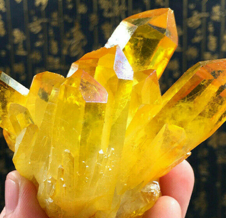 Yellow Crystal Confidence, joy, intellect, creativity, willpower, manifestation.