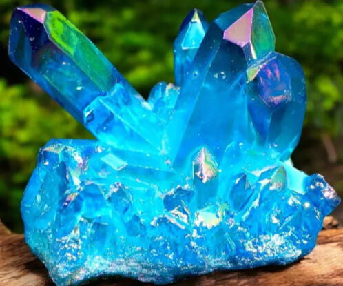 Blue Crystal Communication, truth, clarity, calm, emotional balance, intuition.