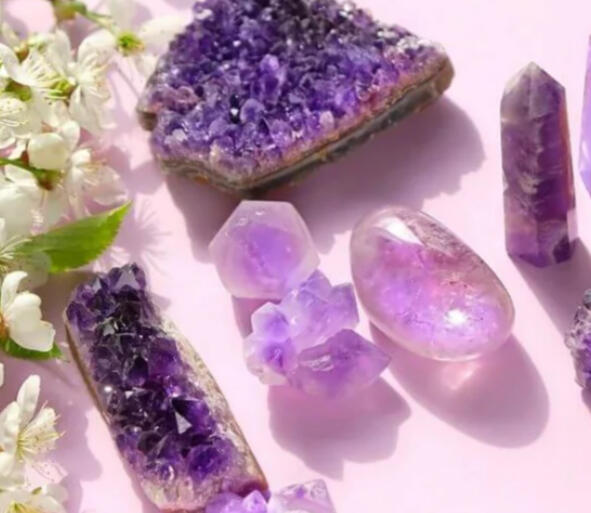 Purple Crystal Spirituality, intuition, higher wisdom, transformation, psychic awareness.